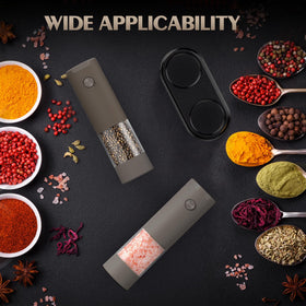 ioion grinder features a large capacity to reduce refills during meals
