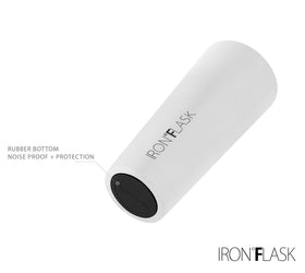 IRON °FLASK Classic tumbler rubber-bottom coaster reduces slipping and noise