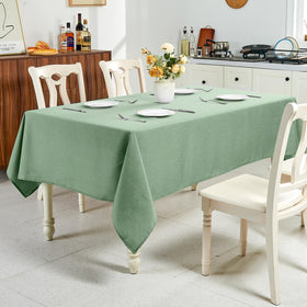 IVAPUPU detailed stitching on sage green linen texture for premium quality
