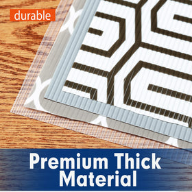 Iwtmm clear liner provides long 12x120 inches coverage for spaces.
