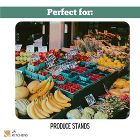 JA Kitchens perfect for tomatoes peppers strawberries and beans at markets