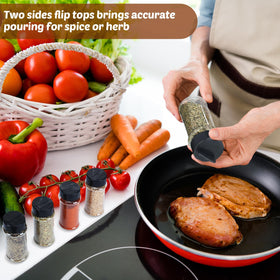 Jadive compact spice containers ideal for home, cafe, or travel