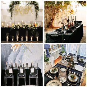 JALANCY table cover suitable for buffet displays and vendors.