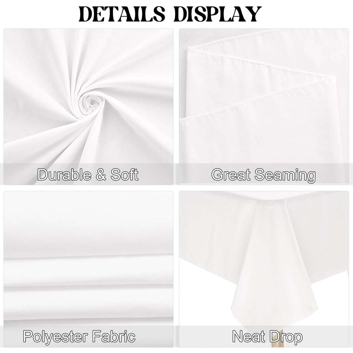 Machine-washable polyester fabric from JALANCY, easy care.