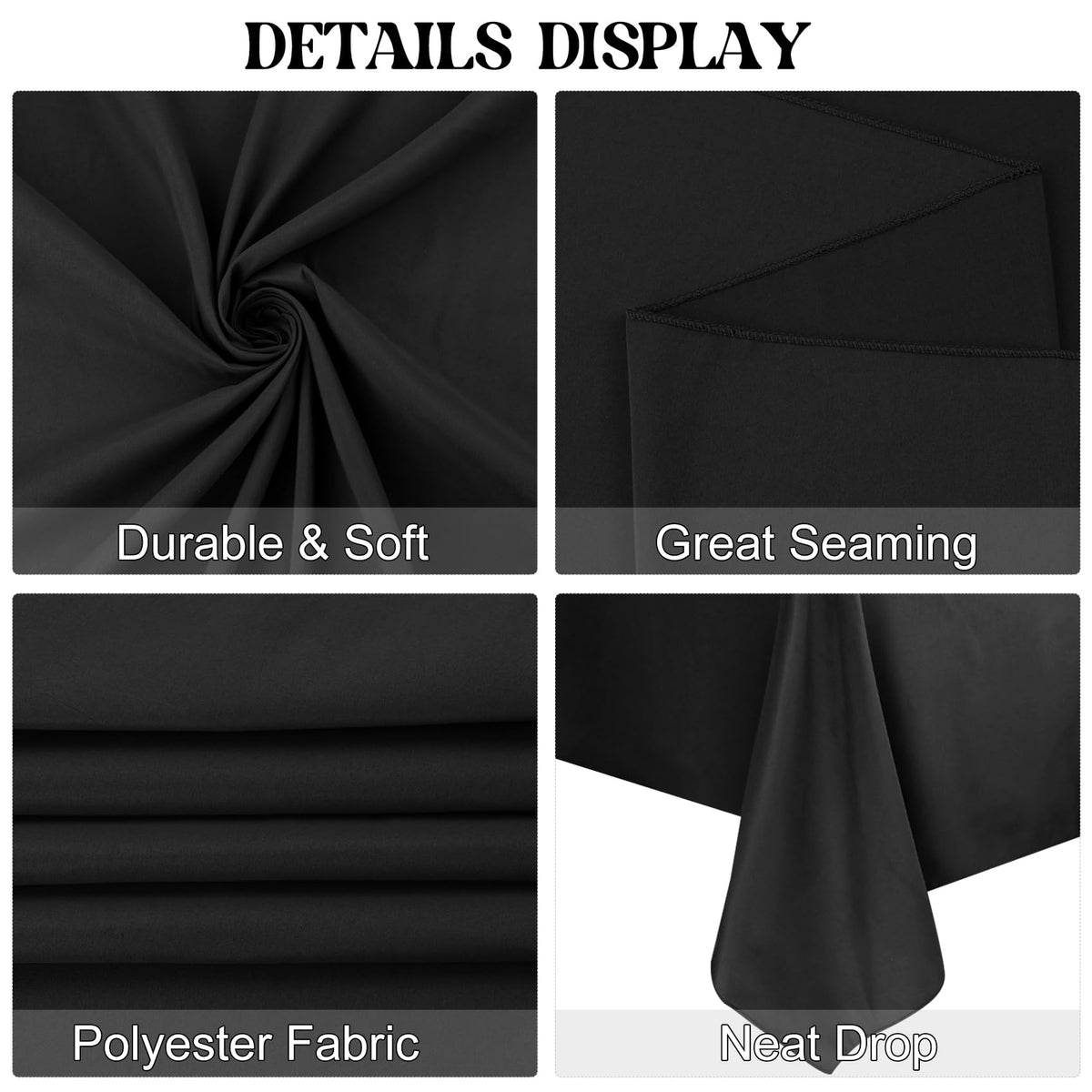 JALANCY easy-care fabric makes reuse after events simple.