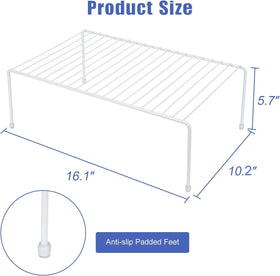 JBESUHI large cabinet shelf in fridge area maximizes vertical organization.
