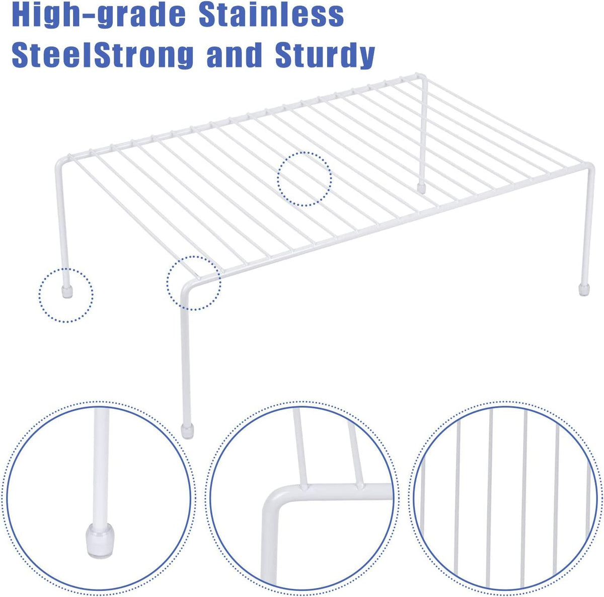 JBESUHI cabinet rack close-up shows rust-resistant steel construction