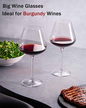 Lead-free JBHO premium crystal glassware shining under light