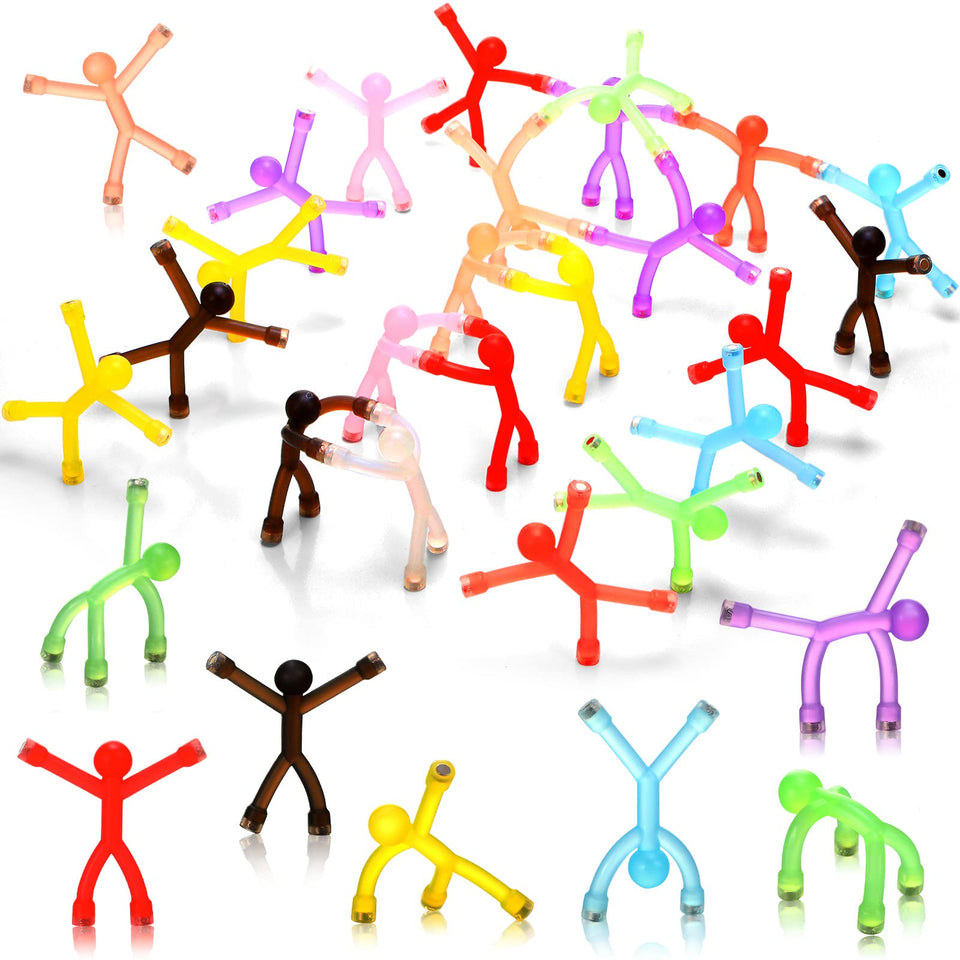 Jerify humanoid magnetic toy red enhances fridge decor and organization