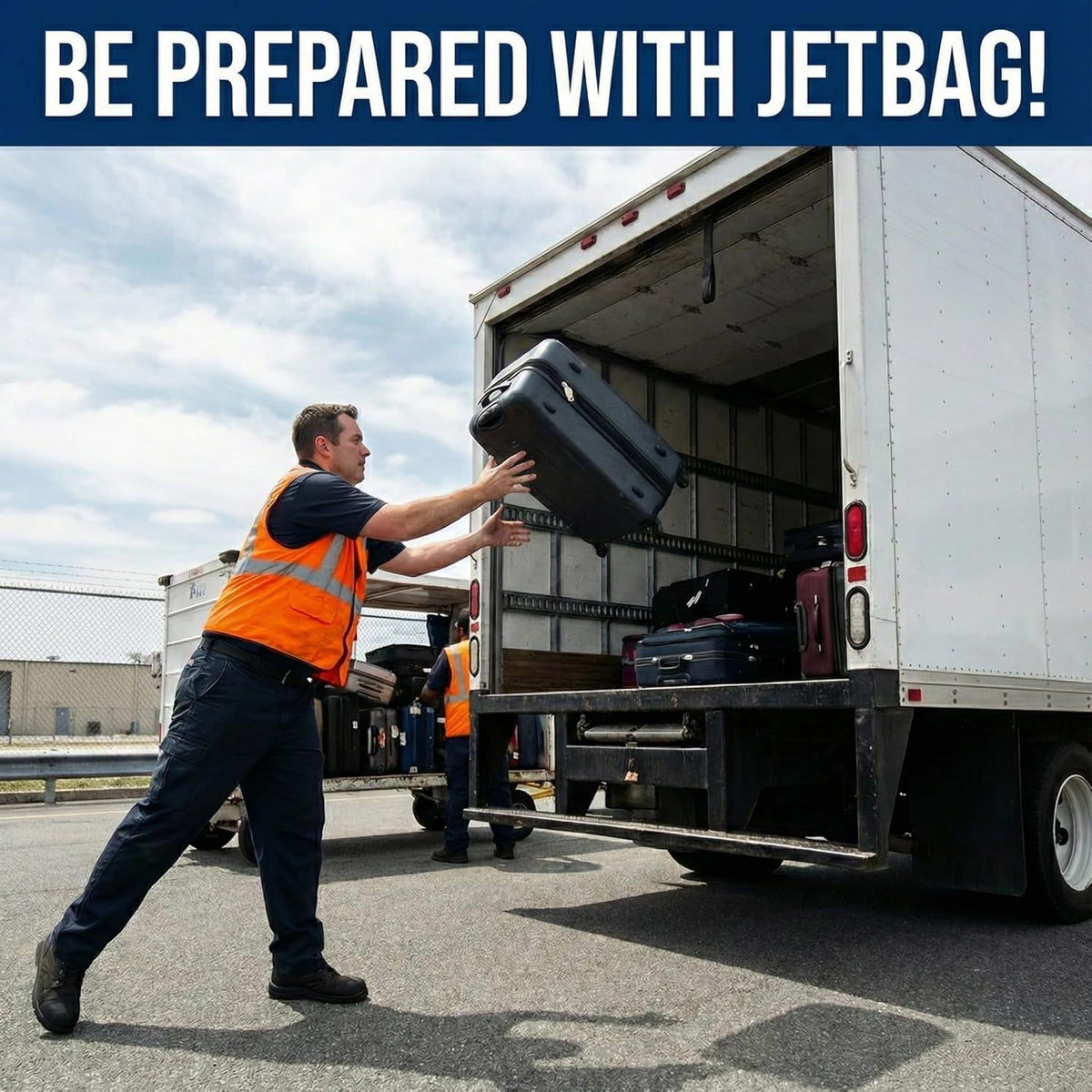 JetBag Bold absorbent sleeve soaks spills, protecting luggage on the go.