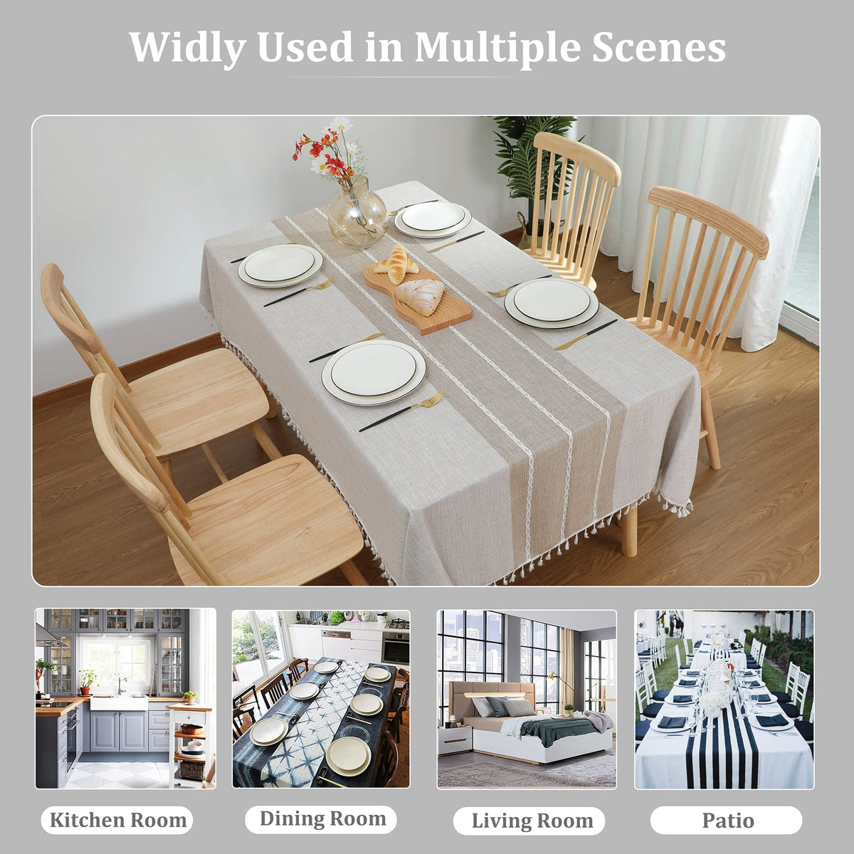 JIALE easy-care fabric enables quick cleaning between courses