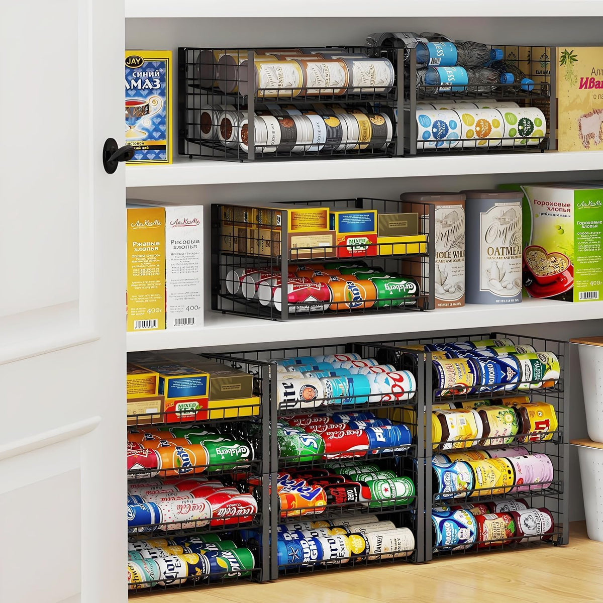 JKsmart dimensions fit standard pantry shelves for flexible placement
