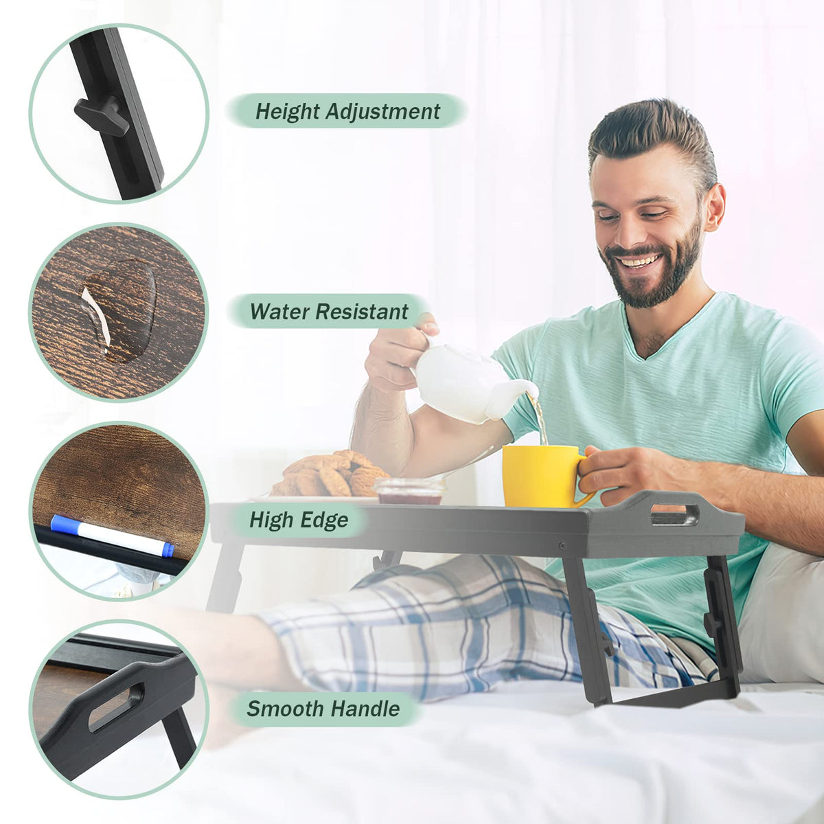 Two-pack set saves space and supports shared use