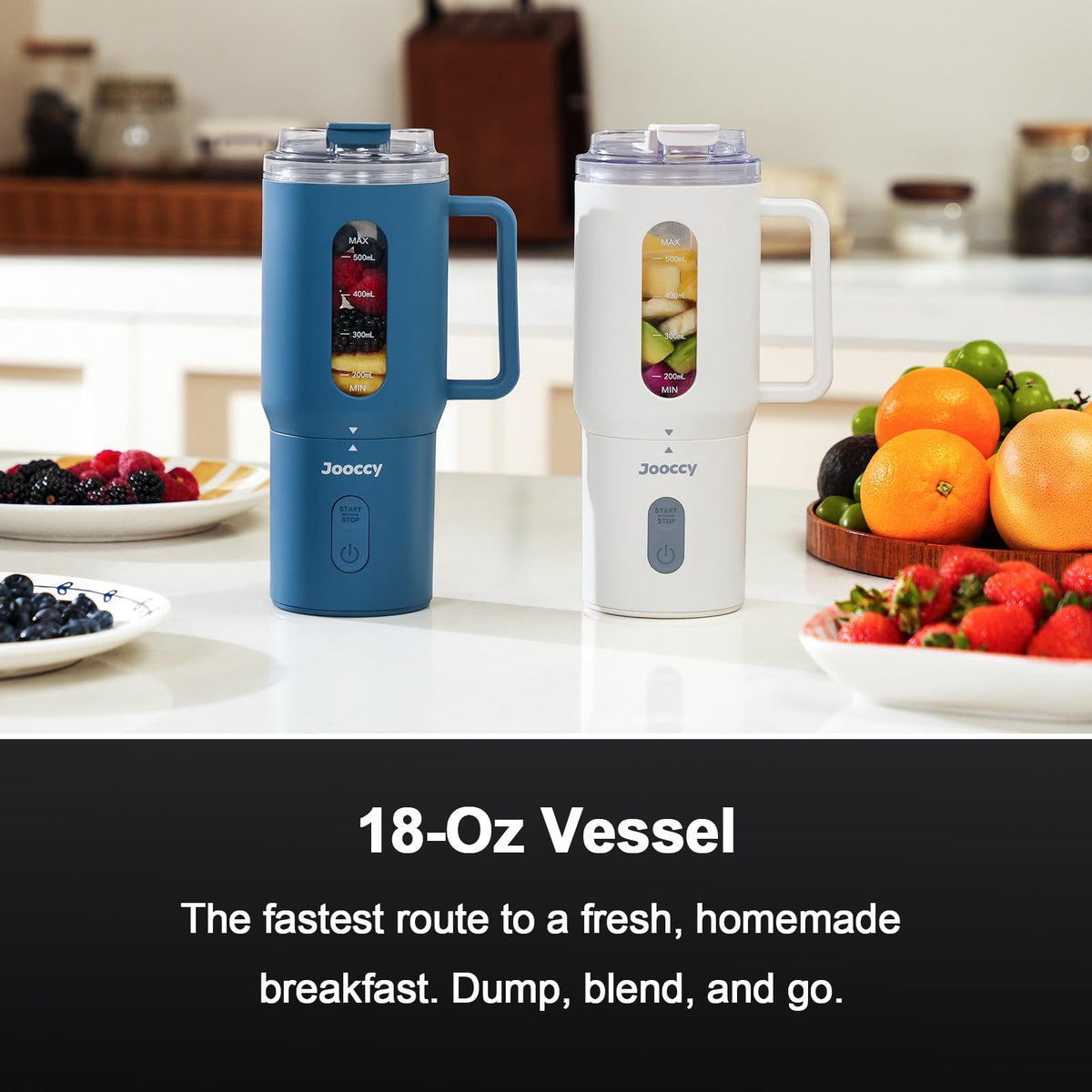 Jooccy self-cleaning cycle simplifies cleanup after blending