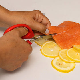 Joyce Chen Original Unlimited Scissors versatile tool for kitchen and garden tasks.