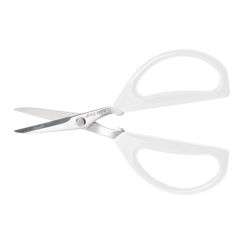 Joyce Chen Original Unlimited Scissors with sharp blades for precise veggie cuts.