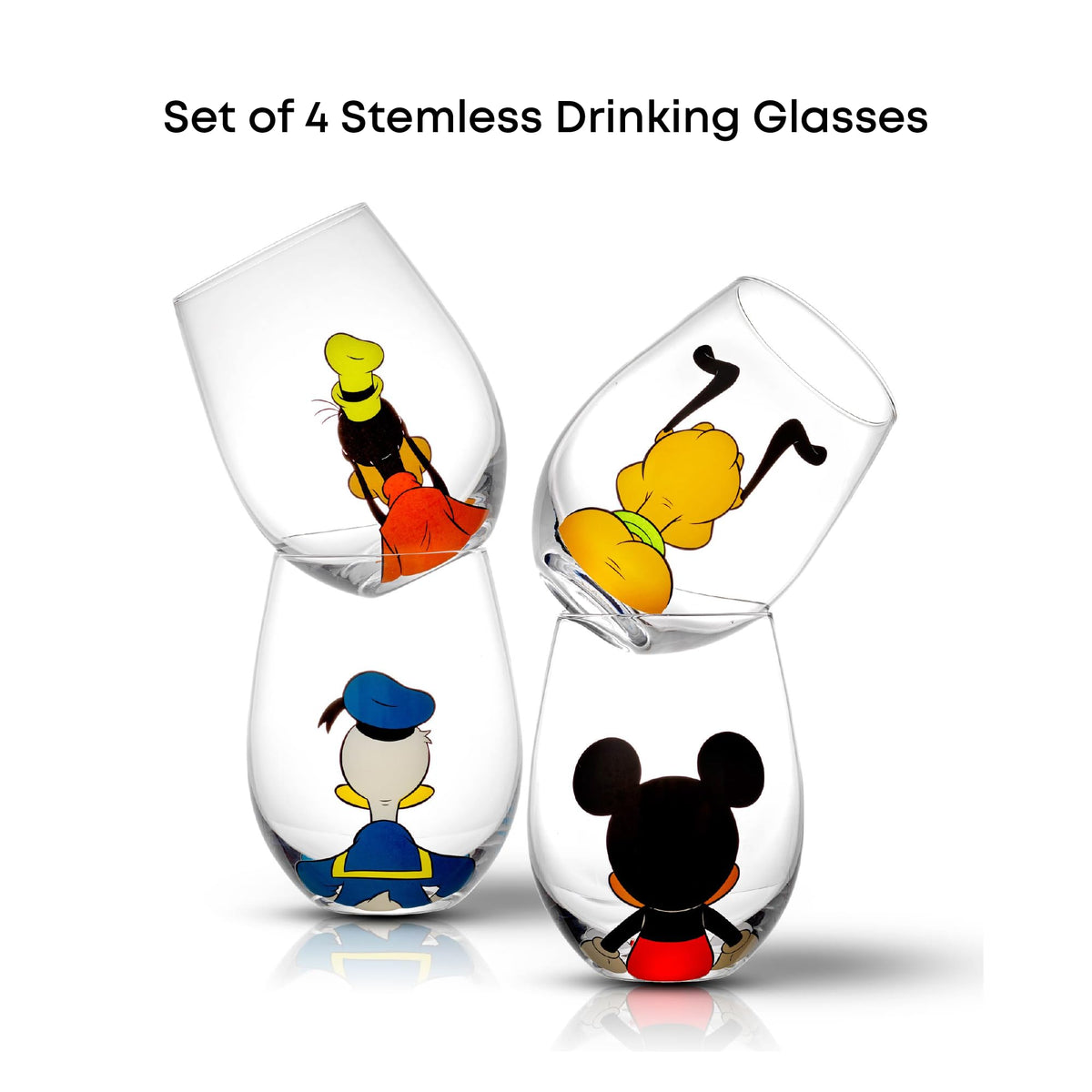 JoyJolt Pluto glass with weighted base reduces spills during lively gatherings.