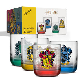 JoyJolt Harry Potter 10oz glass ideal for water or iced tea.