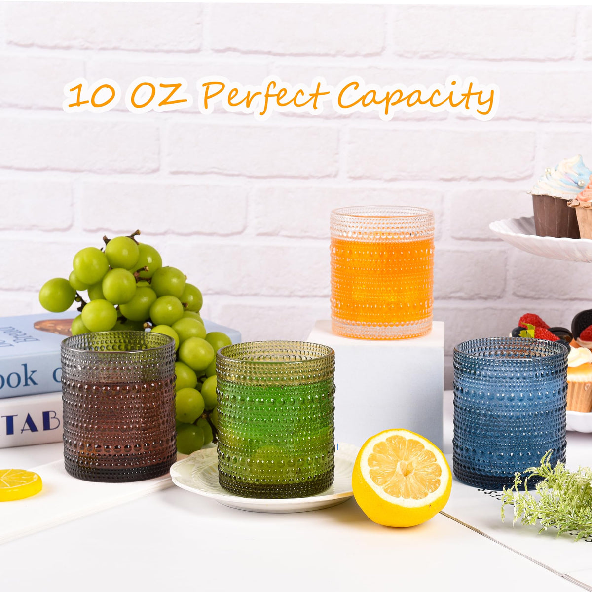 JPPSUJJ heavyweight glass look and feel for premium quality.