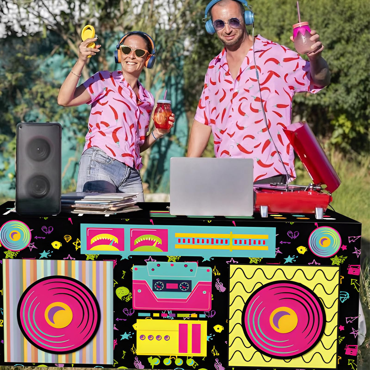 Jremreo retro design suits hip hop dance parties and birthday celebrations