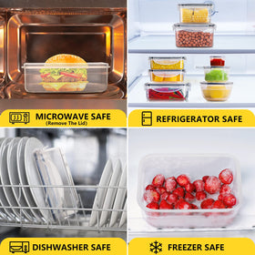 JSCARES heightened bottom non-slip base prevents tipping in cabinets.