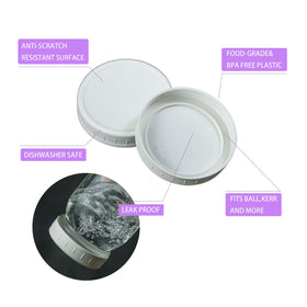 Airtight lid with silicone ring seals Jumterlee jars for fresh pantry storage