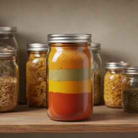 Jumterlee 32 oz jar ideal for overnight oats and meal prep