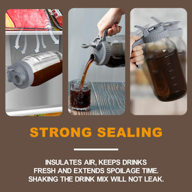 JunVpic BPA-free safety glass preserves flavor and peace of mind.