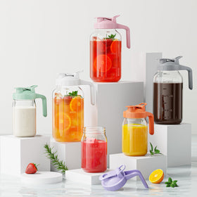 JunVpic multi-purpose beverage pitcher suited for juice, tea, and cold drinks
