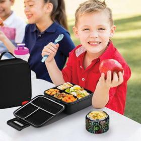 JXXM complete kids lunch set ready for school or travel.