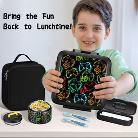JXXM spoon and fork set included for convenient meals.