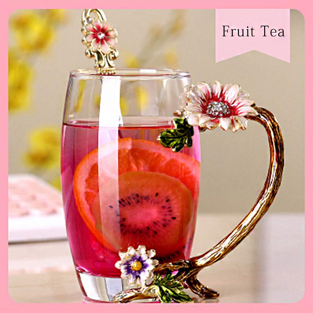 JY-Danbady 11-ounce capacity blends tea, coffee, and hot beverages with style