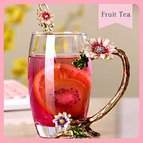 JY-Danbady 11-ounce capacity blends tea, coffee, and hot beverages with style
