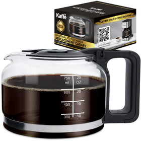 Kaffè Universal 5-Cup Glass Carafe front view for easy pouring and compatibility