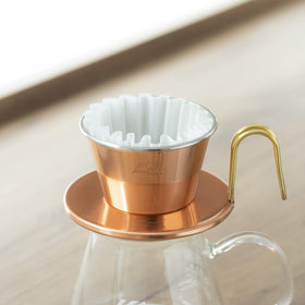 Kalita Karita Wave Filter fits Kalita Wave drippers for home use.