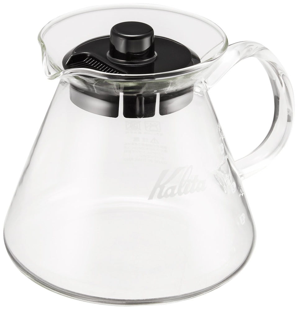 Kalita Wave 500 server glass body for clean, stylish coffee service