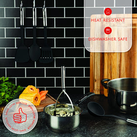 Kaluns stainless steel tongs for flipping and grabbing safely