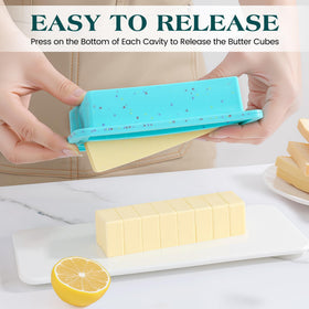 KASHME non-stick release lets butter slide out in one piece.