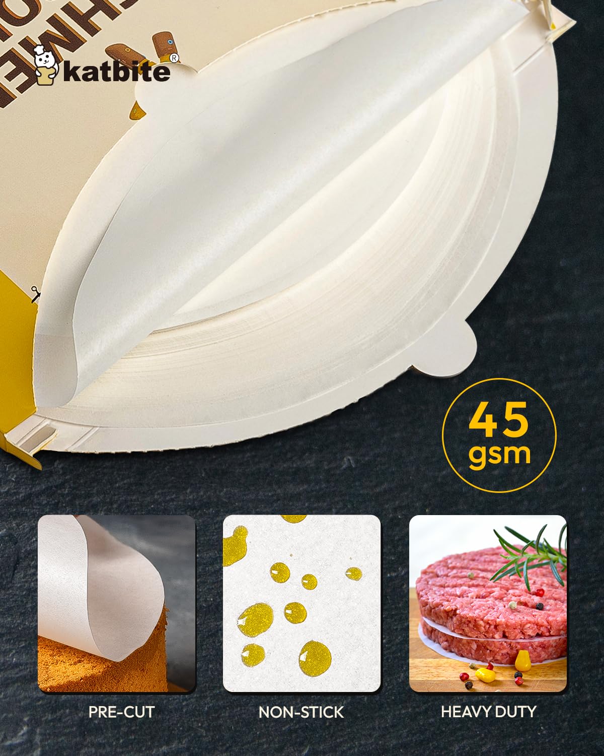 Katbite 6 inch rounds ideal for tortilla press use