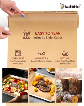 Katbite versatile parchment for air fryer, steaming, and more
