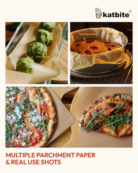 Katbite oven-safe parchment for use in oven, microwave, and air fryer