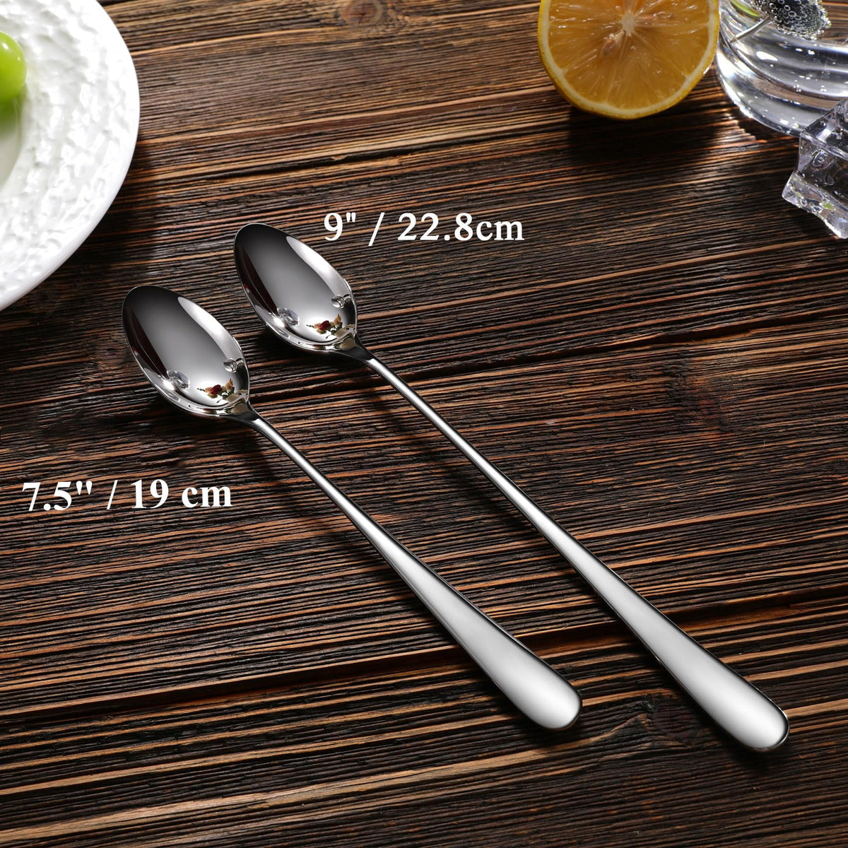 KEAWELL spoons with mirror finish on a stylish table setting