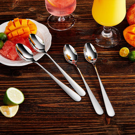 KEAWELL Mirror-finish spoons catch light for stylish table setting
