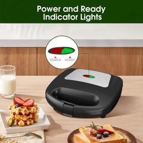 KEINVE mini waffle maker inspires snack and dessert creativity at home.