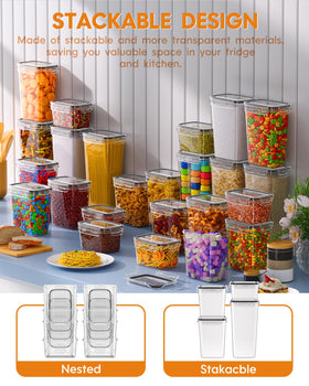 Kemethy standard 0.7qt container perfect for spices and tea bags.