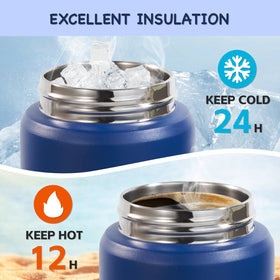 Kerilyn 12oz kids bottle colorful sweat-proof coating stays comfortable in hands.