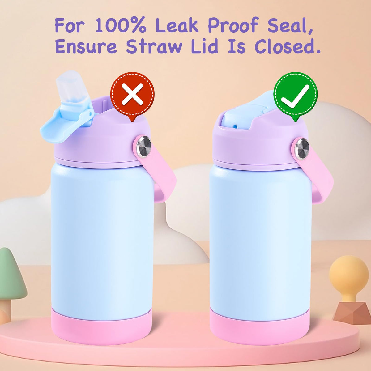 Kerilyn Cerulean BPA-free bottle supports safe daily hydration.