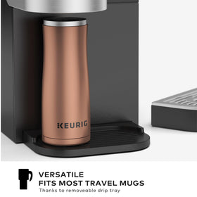 Keurig K-2550 energy-saving screen saver helps reduce standby usage.