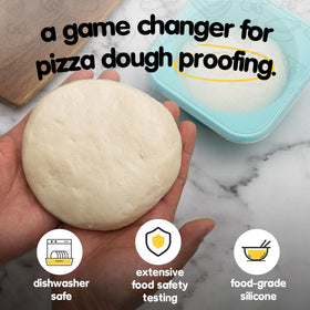 Kevjes 1000ml Plus airtight lid supports convenient fridge-to-table use.
