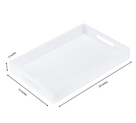 KEVLANG tray with modern design holds breakfast and coffee